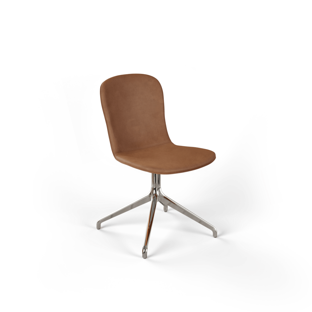  | Chair no. One S1 Polished Swivel - LUNA Walnut Uden returdrej | SACKit