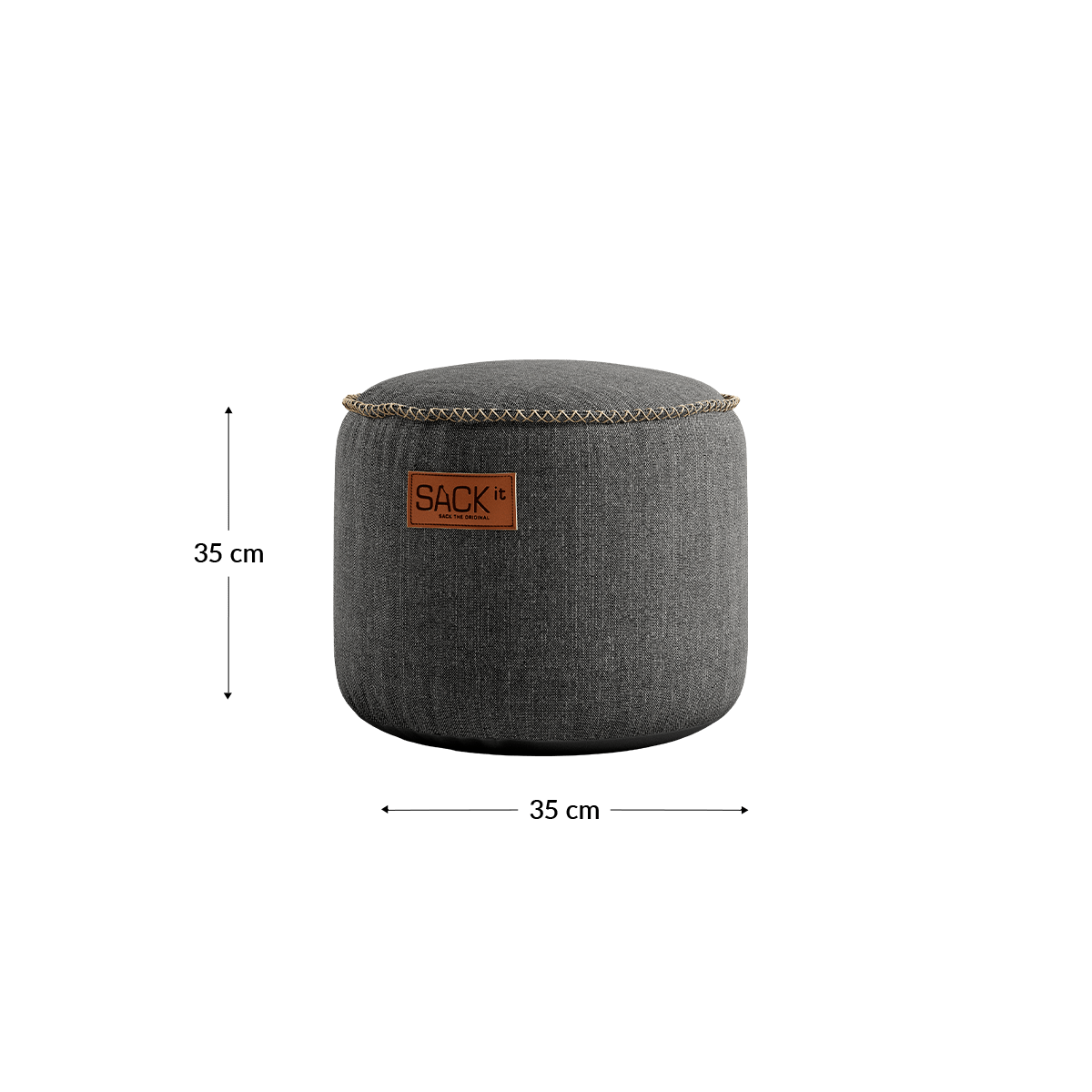  | Cobana Junior Pouf - Cobana Grey - SACKit - Danmark | Cobana Junior Pouf - Cobana Grey | SACKit | Cobana Junior Pouf - Cobana Grey | SACKit