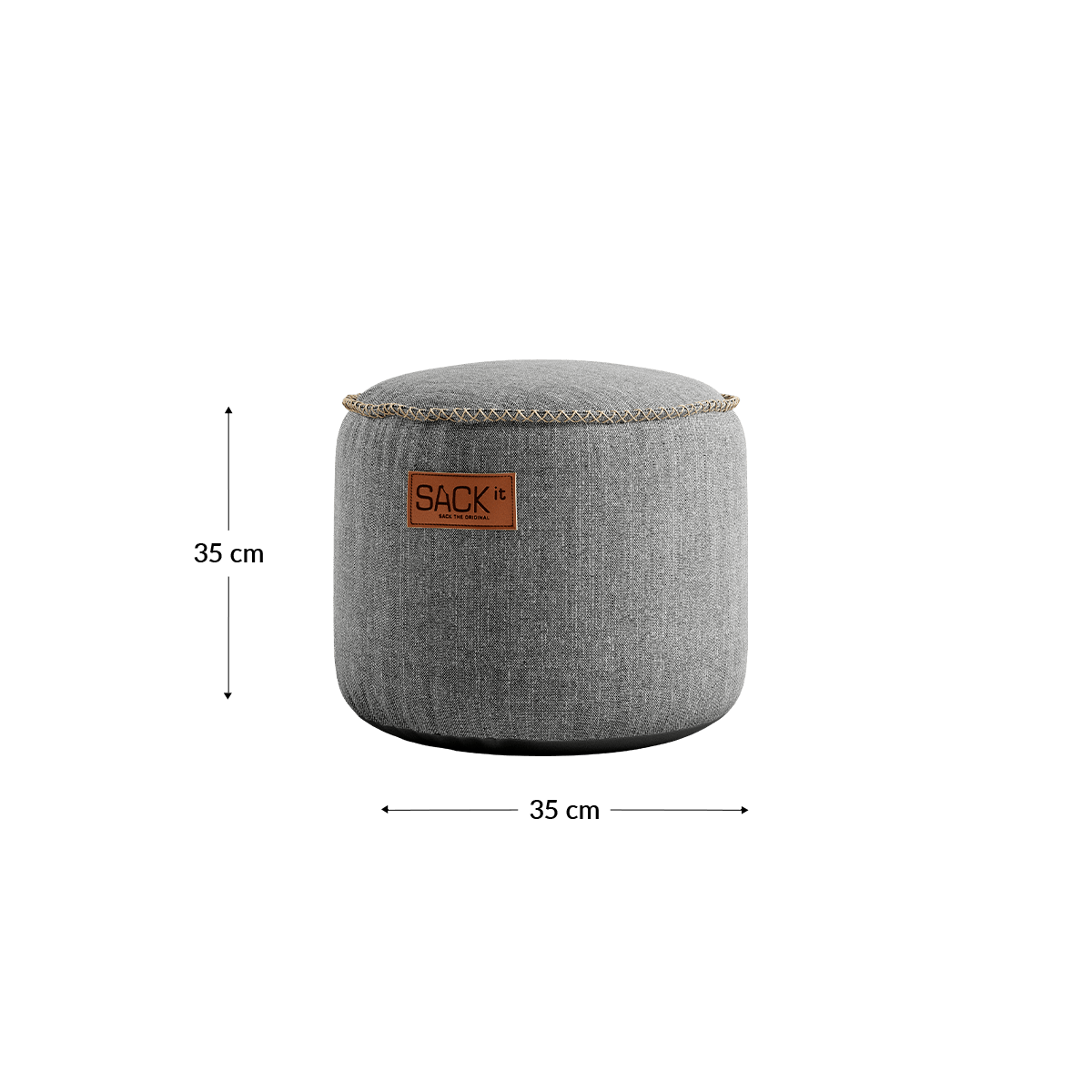  | Cobana Junior Pouf - Cobana Light Grey - SACKit - Danmark | Cobana Junior Pouf - Cobana Light Grey | SACKit | Cobana Junior Pouf - Cobana Light Grey | SACKit