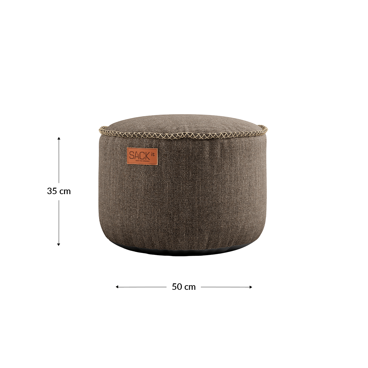  | Cobana Pouf - Cobana Brown | SACKit