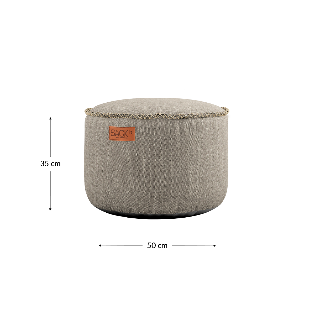  | Cobana Pouf - Kirra Sand | SACKit