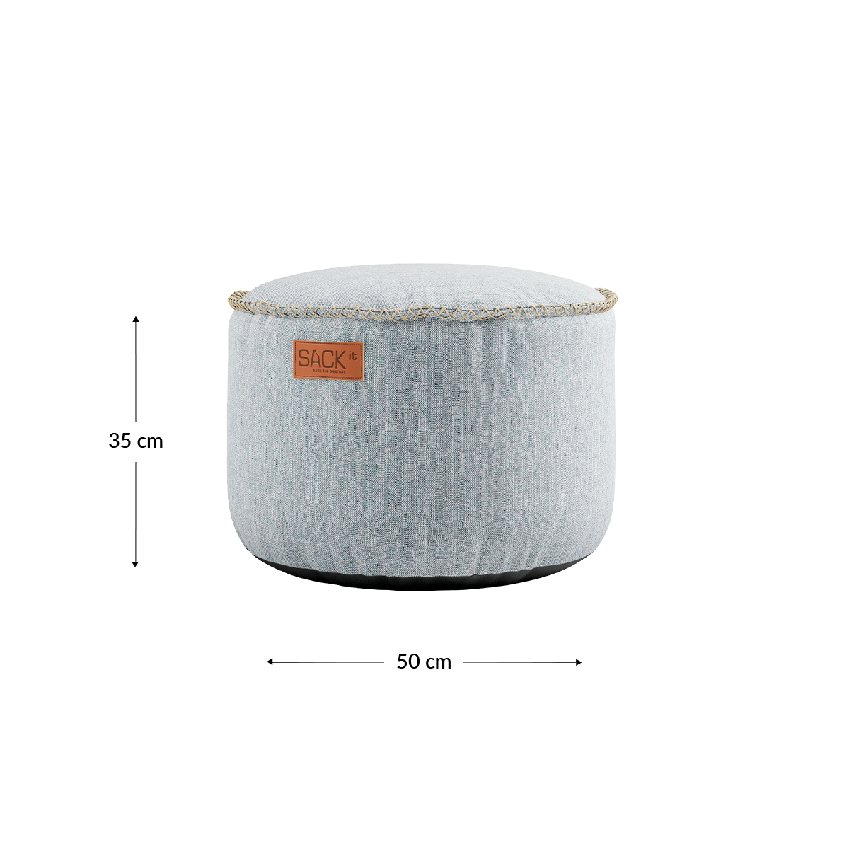  | Cobana Pouf - Cobana White | SACKit