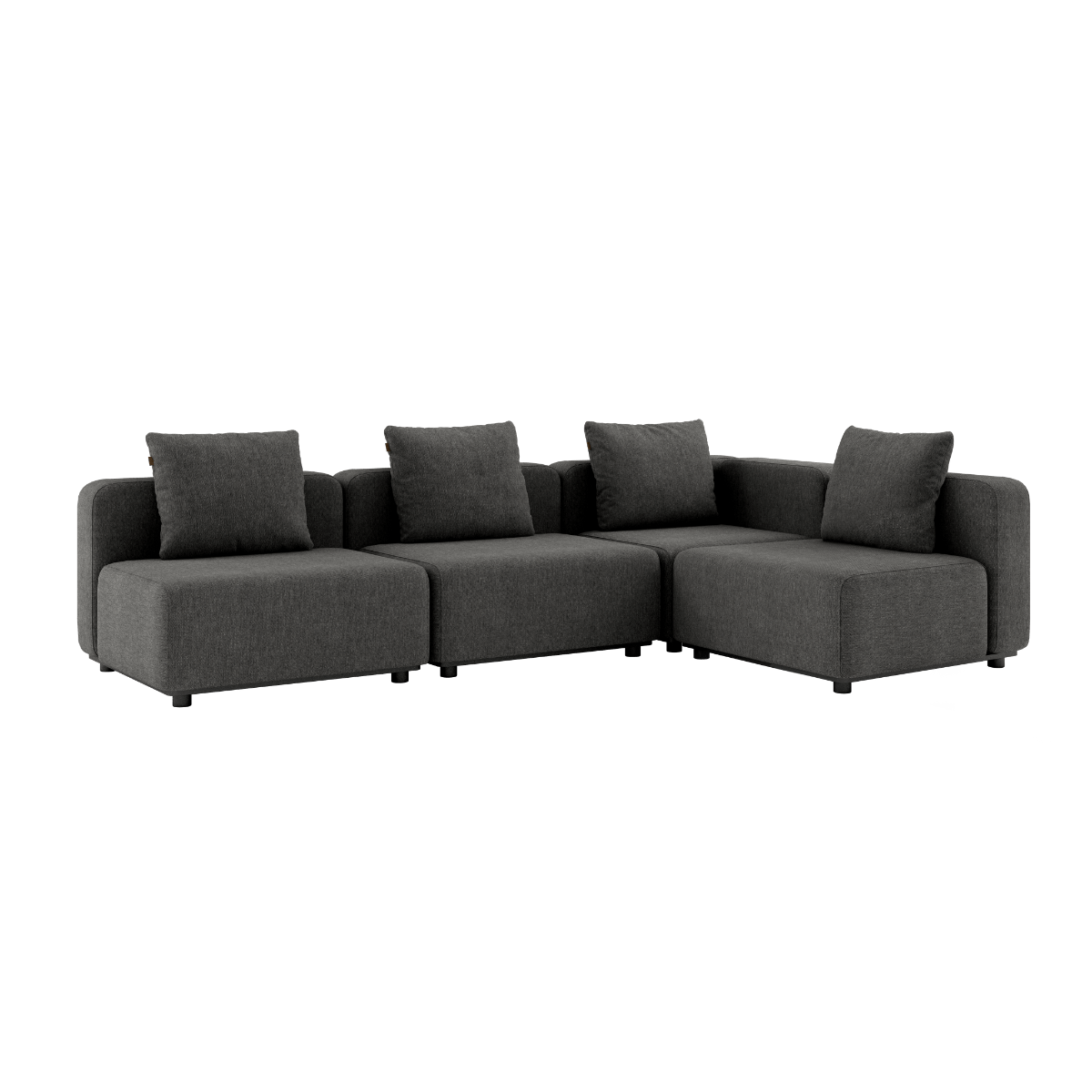  | Cobana Lounge Sofa - 5 pers. hjørnesofa [Contract] - Cobana Grey Uden armlæn | SACKit