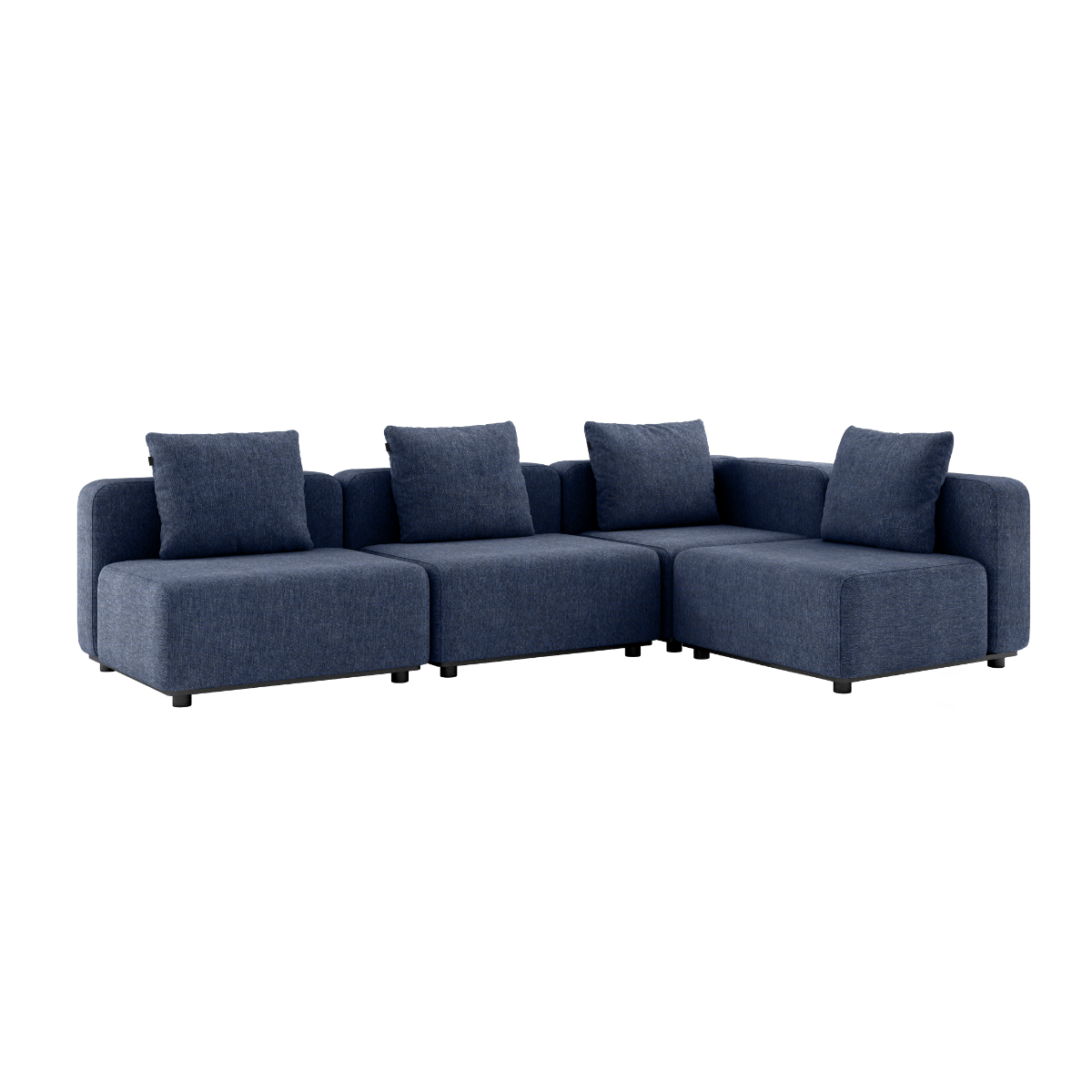  | Cobana Lounge Sofa - 5 pers. hjørnesofa - Kirra Indigo Uden armlæn | SACKit