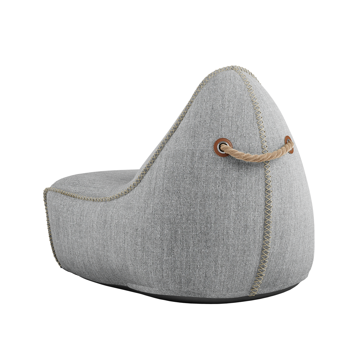 Cobana Lounge Chair - Sand Melange (Linen stitches)