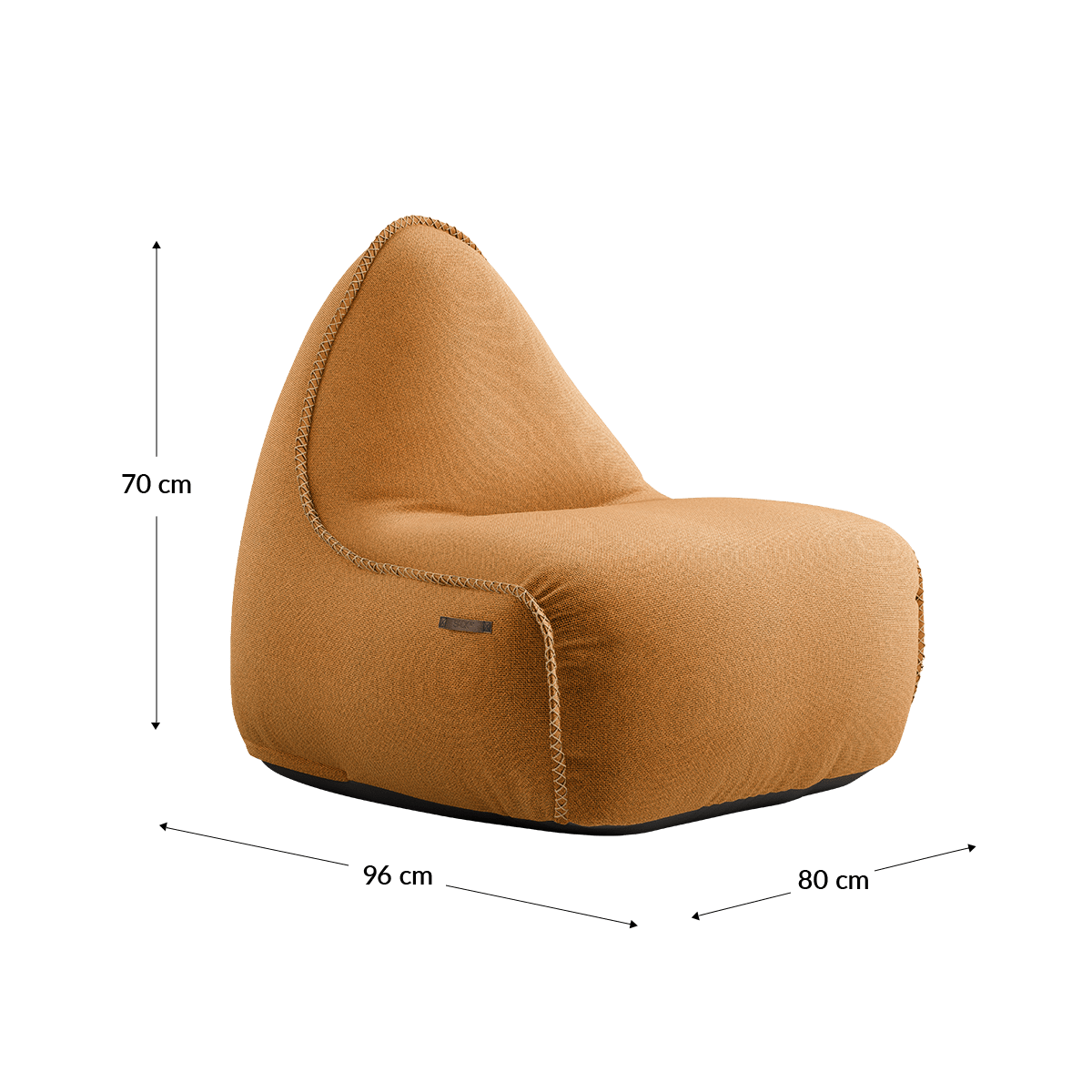  | Cura Lounge Chair & Pouf - Cura Curry | SACKit | Cura Lounge Chair & Pouf - Cura Curry | SACKit