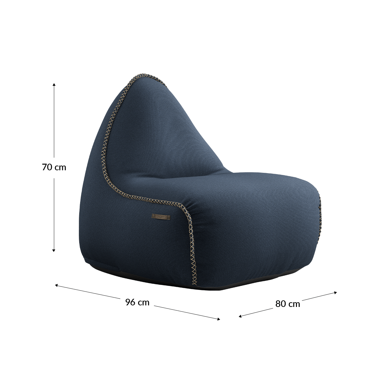  | Cura Lounge Chair - Cura Dark Blue | SACKit | Cura Lounge Chair - Cura Dark Blue | SACKit