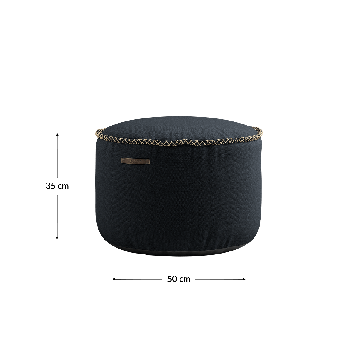  | Cura Pouf - Cura Black | SACKit