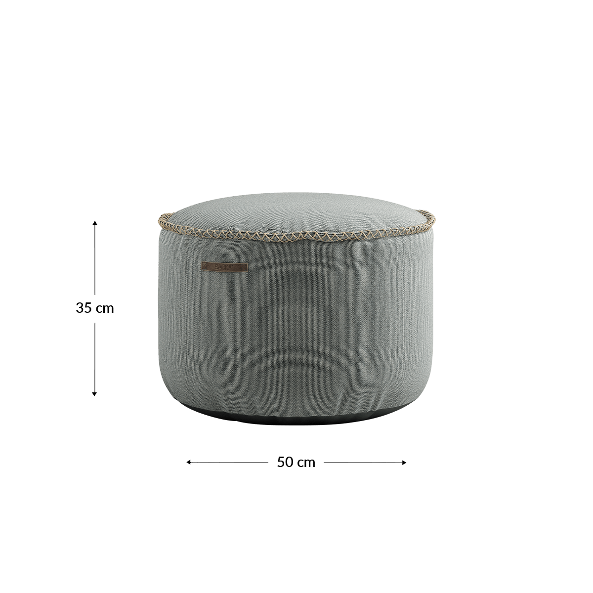  | Cura Pouf - Cura Grey | SACKit