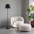 Favn Lounge Chair & Pouf – miljøbillede
