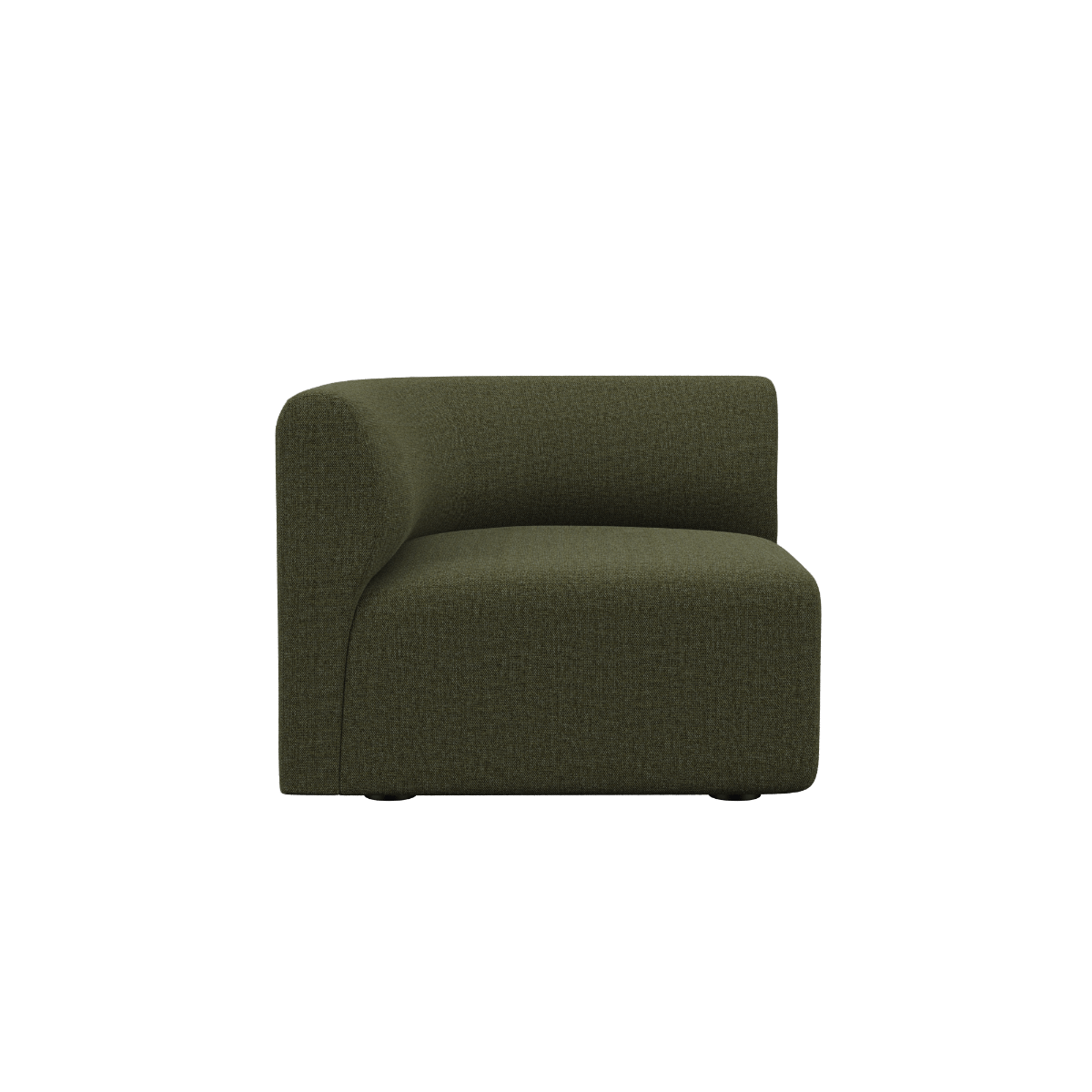  | Fjord Sofa - Hjørnesektion - Cosmo Olive | SACKit | Fjord Sofa - Corner Section Right - Cosmo Olive | SACKit