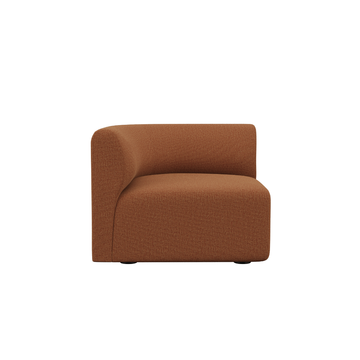  | Fjord Sofa - Hjørnesektion - Cosmo Terracotta | SACKit | Fjord Sofa - Corner Section Right - Cosmo Terracotta | SACKit