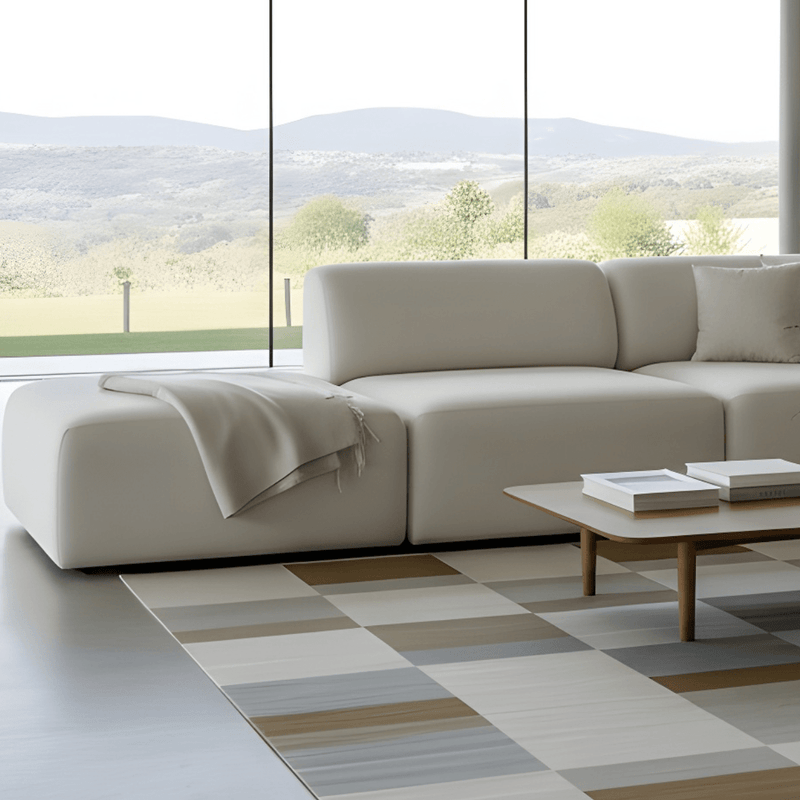 Fjord Sofa - Corner Sofa w/ open end | Fjord Sofa - Corner Sofa w/ open end - Sealife Ivory | SACKit