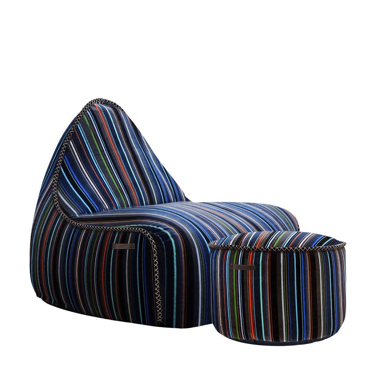 Lounge Chair & Pouf Paul Smith - Limited Edition | Lounge Chair & Pouf Paul Smith - Limited Edition - | SACKit