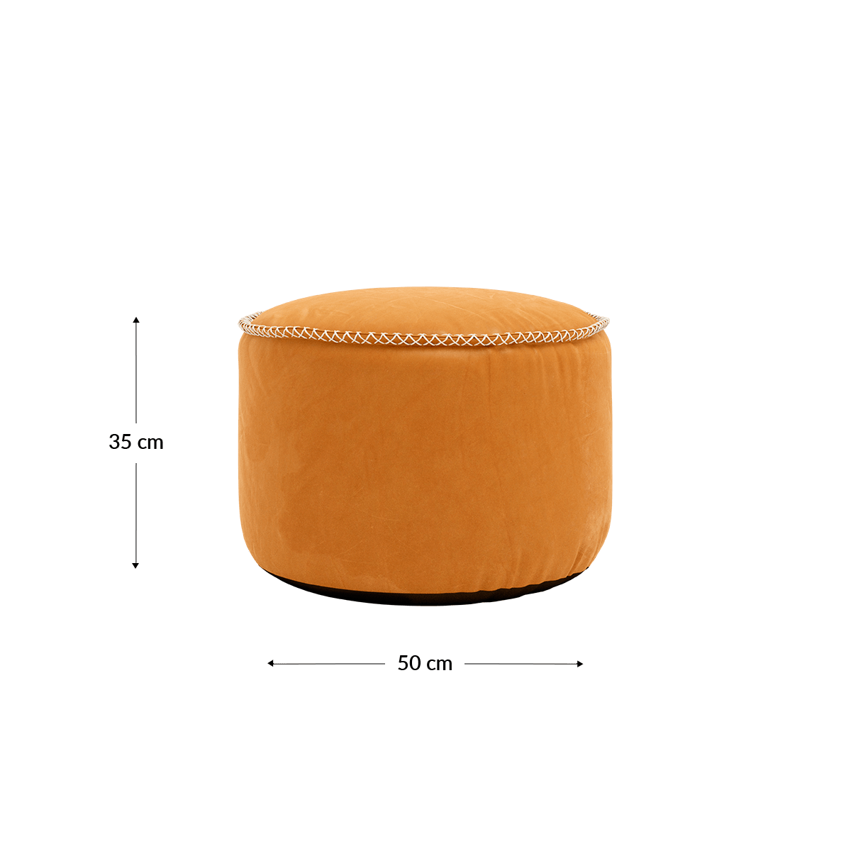  | Luna Pouf - Luna Sandstone | SACKit