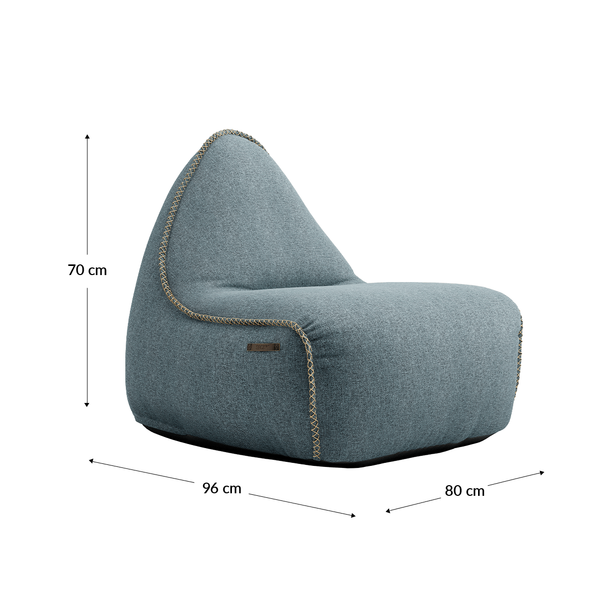  | Medley Lounge Chair - Medley Dusty Blue | SACKit