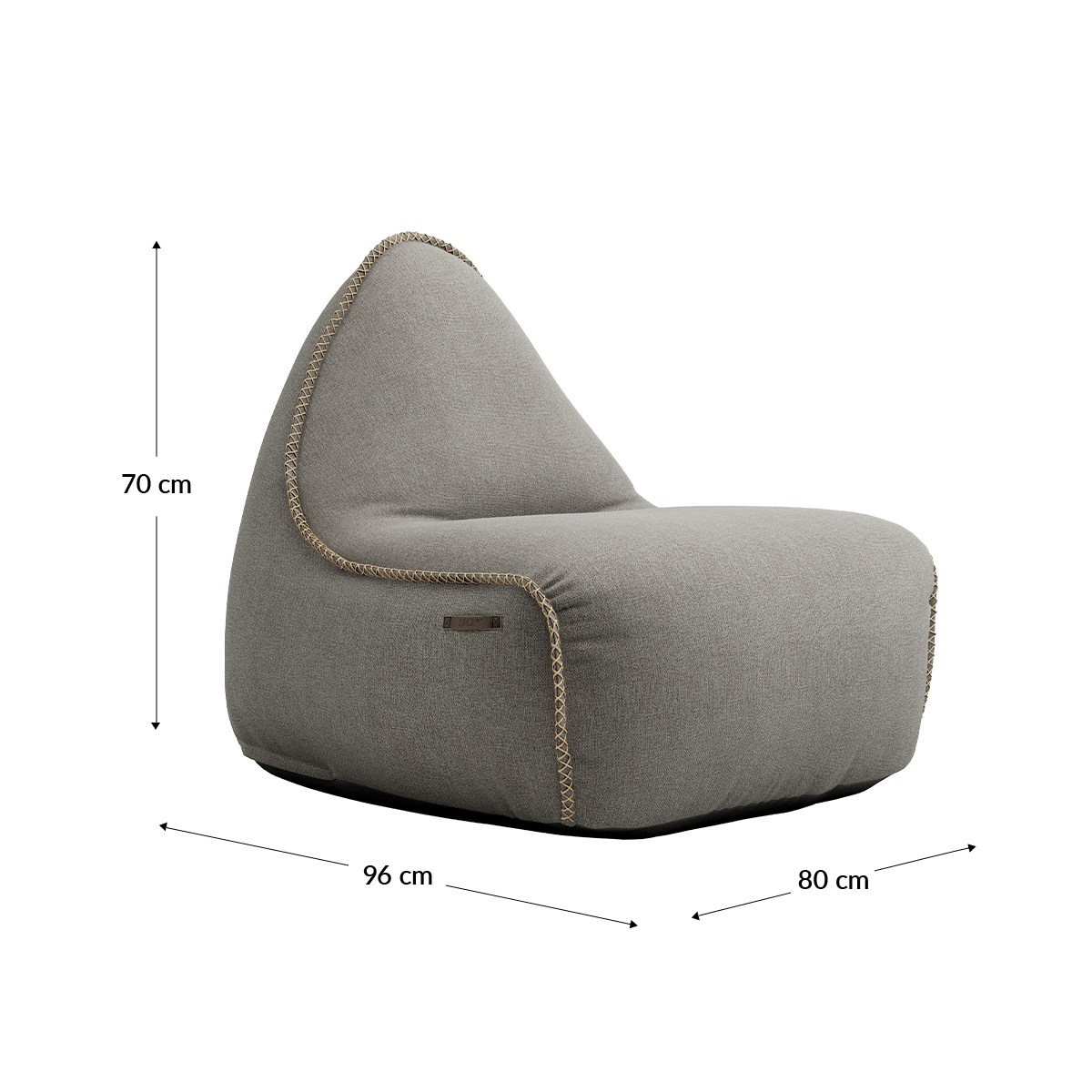  | Medley Lounge Chair - Medley Grey | SACKit