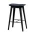  | Nordic Bar Stool - Black Stained Oak - 68 cm Terra Black | SACKit