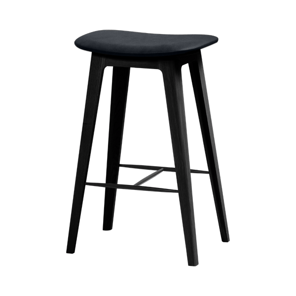 variant_8594502% | Nordic Bar Stool - Black Stained Oak - 68 cm Terra Black | SACKit