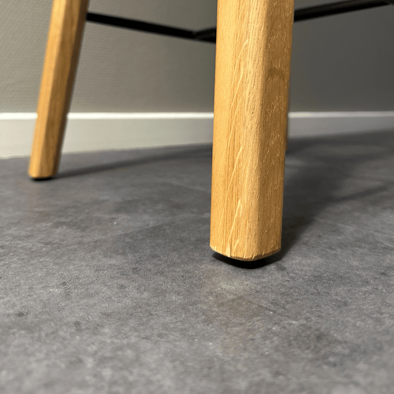 Nordic Bar Stool - Oak with stitches (2. sortering)