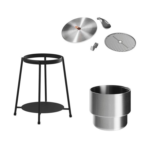 Patio Accessory Stand - Ø22 + Wine Bucket w/ Accessories | Patio Accessory Stand - Ø22 + Wine Bucket w/ Accessories - | SACKit