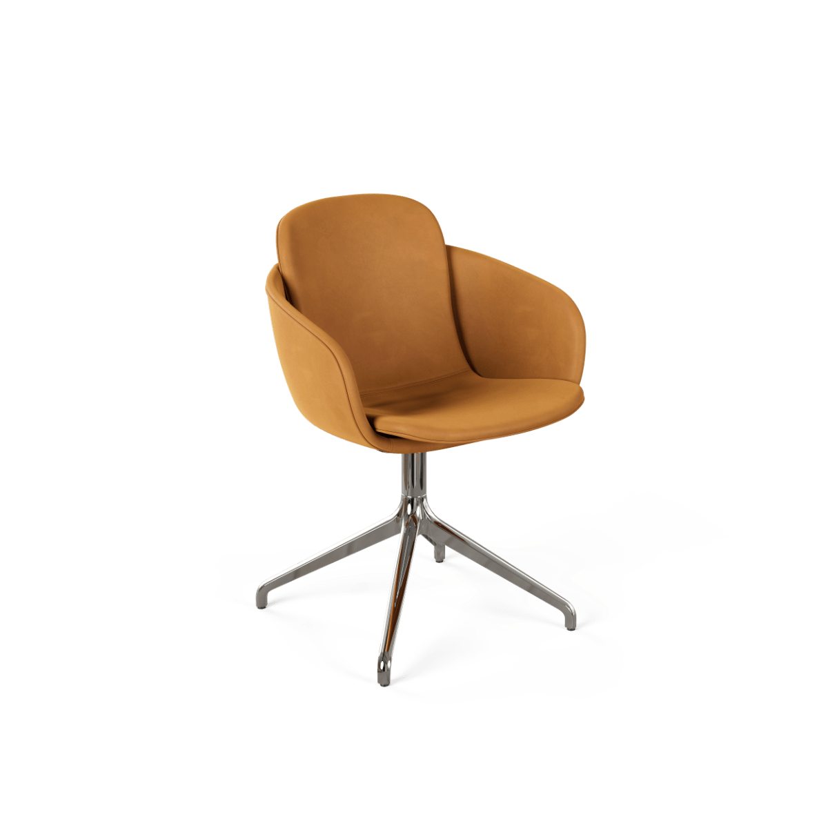  | Chair no. One S2 Polished Swivel [Contract] - LUNA Sandstone Uden returdrej | SACKit