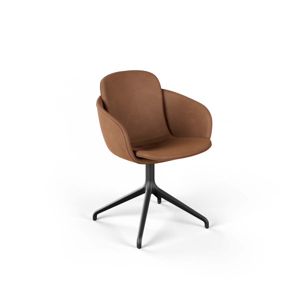  | Chair no. One S2 Black Swivel [Contract] - TERRA Safari Uden returdrej | SACKit