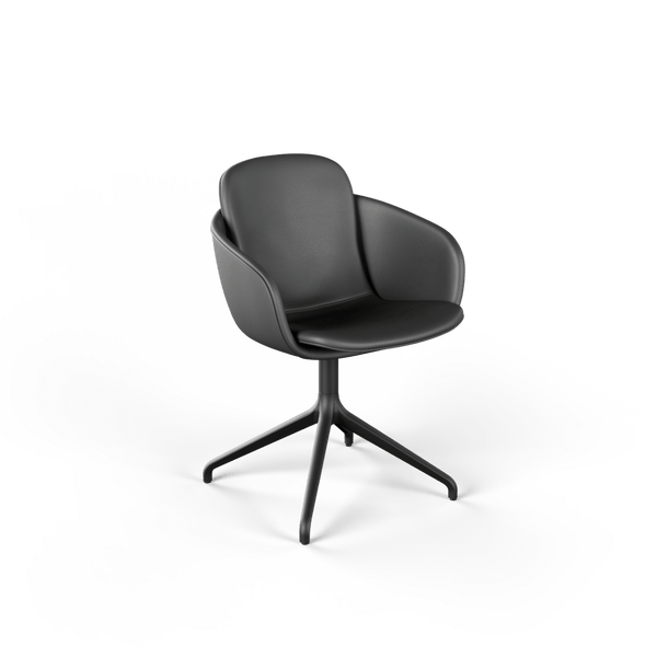 variant_8700034% | Chair no. One S2 Black Swivel [Contract] - TERRA Safari Uden returdrej | SACKit