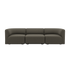  | Fjord Sofa - 3 pers. - Sealife Brown Uden puf | SACKit