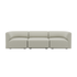 | Fjord Sofa - 3 pers. - Cosmo Beige Uden puf | SACKit