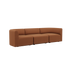  | Fjord Sofa - 3 pers. - Cosmo Terracotta Uden puf | SACKit