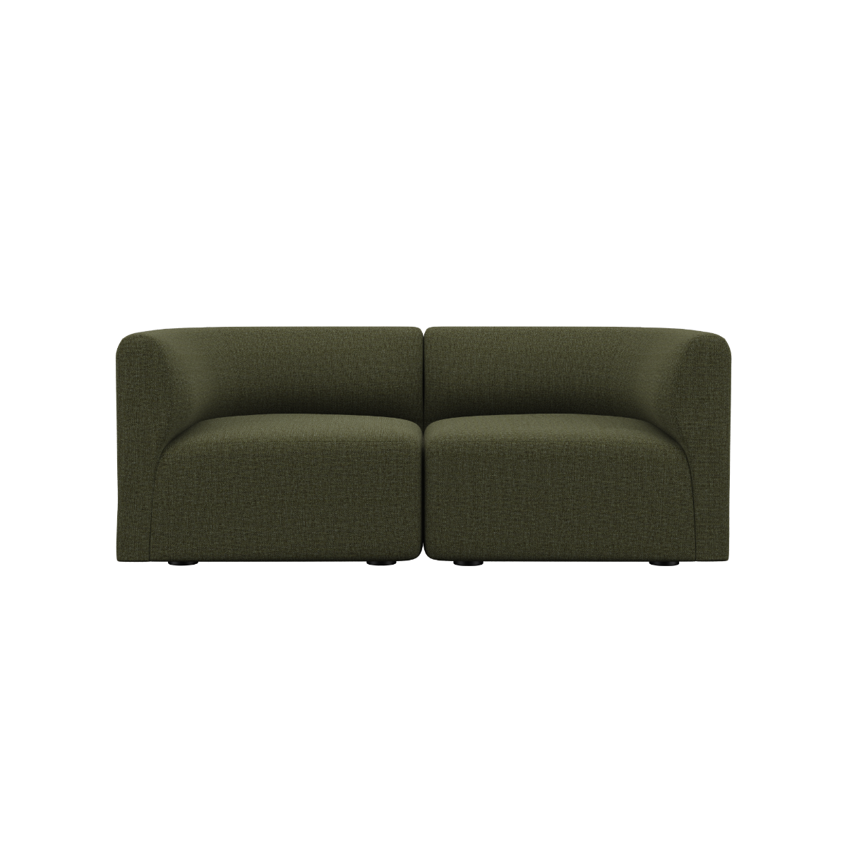  | Fjord Sofa - 2 pers. - Cosmo Olive | SACKit