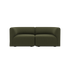  | Fjord Sofa - 2 pers. - Cosmo Olive | SACKit