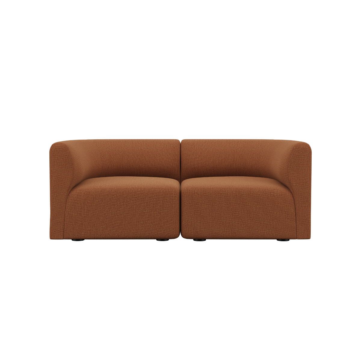  | Fjord Sofa - 2 pers. - Cosmo Terracotta | SACKit