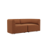  | Fjord Sofa - 2 pers. - Cosmo Terracotta | SACKit