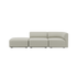  | Fjord Sofa - 2 pers. med open end - Cosmo Beige | SACKit