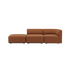 | Fjord Sofa - 2 pers. med open end - Cosmo Terracotta | SACKit