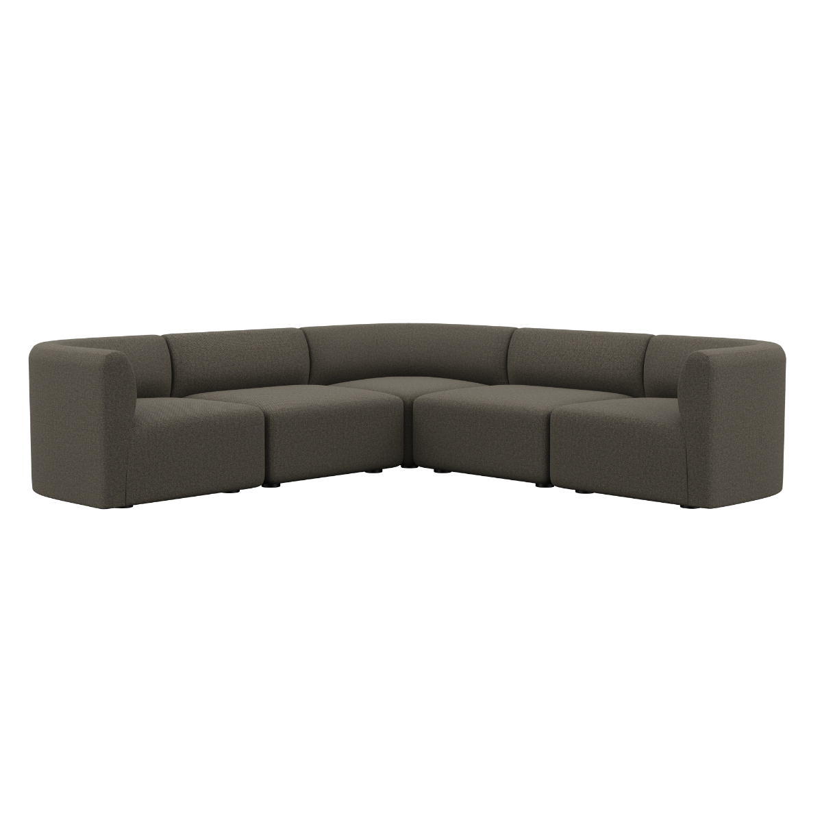 variant_8601121% | Fjord Sofa - Hjørnesofa - Sealife Brown | SACKit