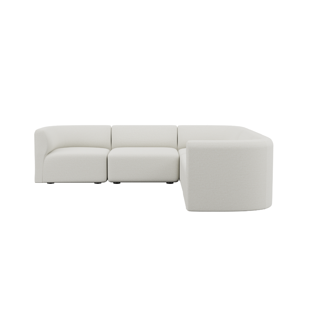  | Fjord Sofa - Hjørnesofa - Sealife Ivory | SACKit