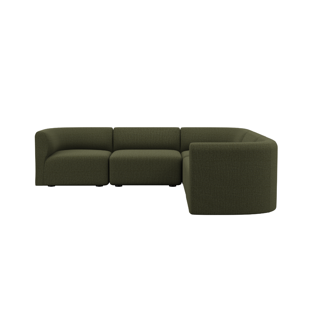  | Fjord Sofa - Hjørnesofa - Cosmo Olive | SACKit