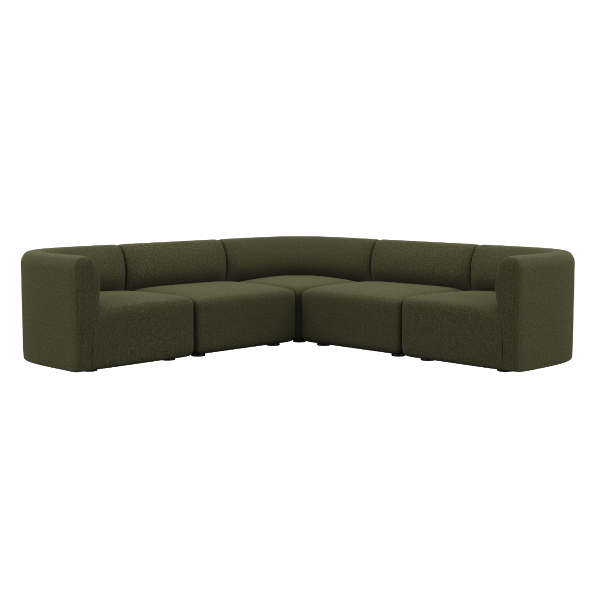 variant_8601124% | Fjord Sofa - Hjørnesofa - Cosmo Olive | SACKit