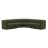  | Fjord Sofa - Hjørnesofa - Cosmo Olive | SACKit