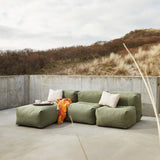 Soft Sofa - 3 seater w/ Lounger | Soft Sofa - 3 seater w/ Lounger - Kirra Olive | SACKit