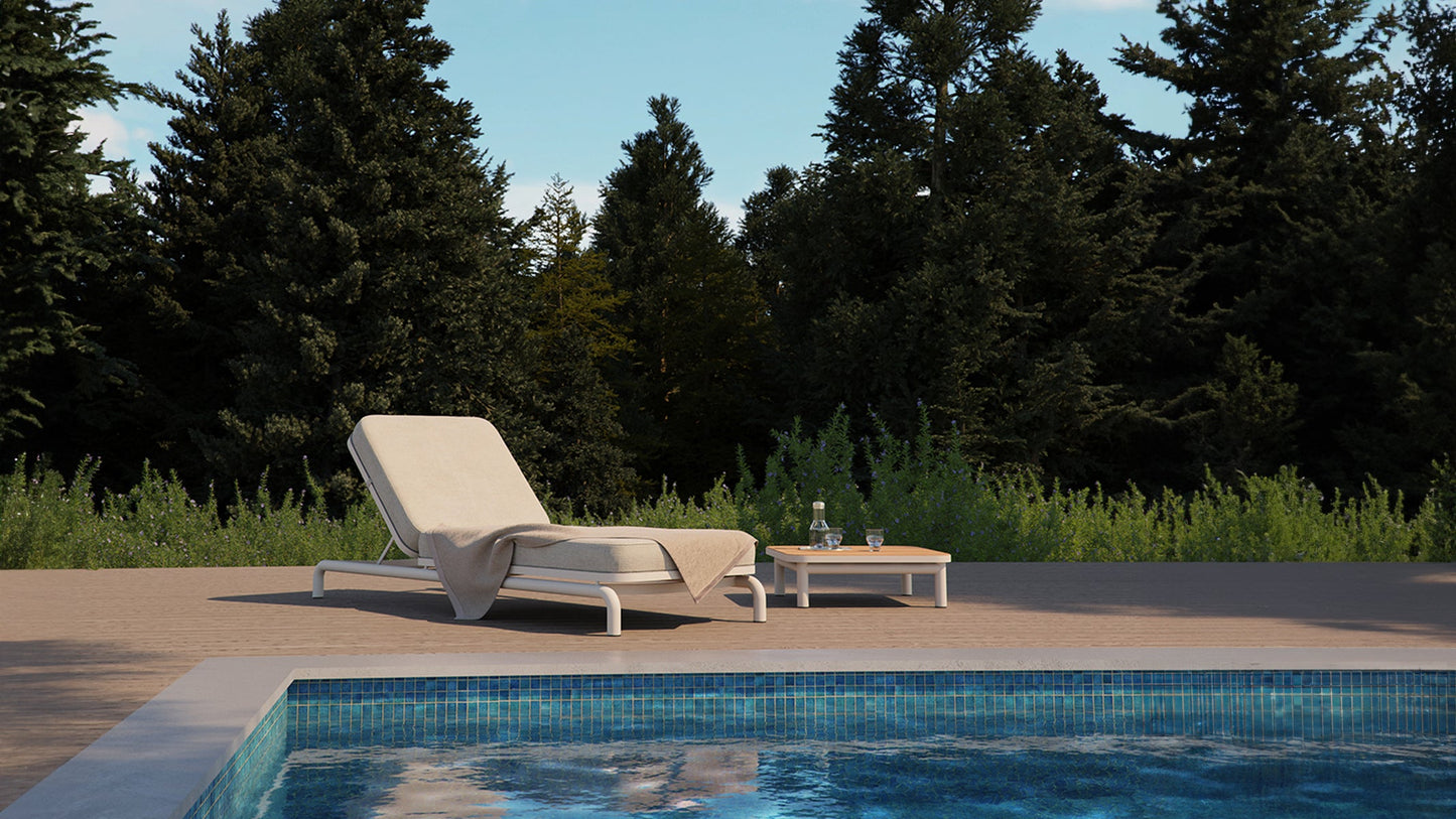 Kirra Sunbed - Vandafvisende solseng i slidstærke materialer