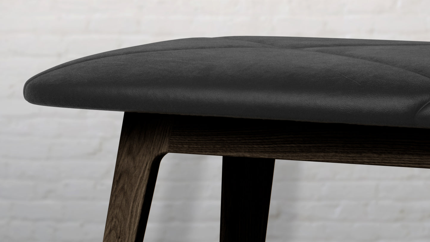 Nordic Bench - Dark Stained Oak - Bænk i smukt dansk design