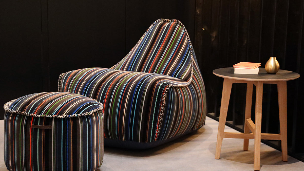 Lounge Chair & Pouf Paul Smith - Limited Edition - Limited Edition Lounge Chair i eksklusivt design