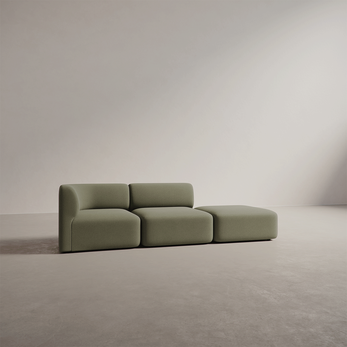 Fjord Sofa - 2 seater - Dynamisk modulsofa til det moderne hjem