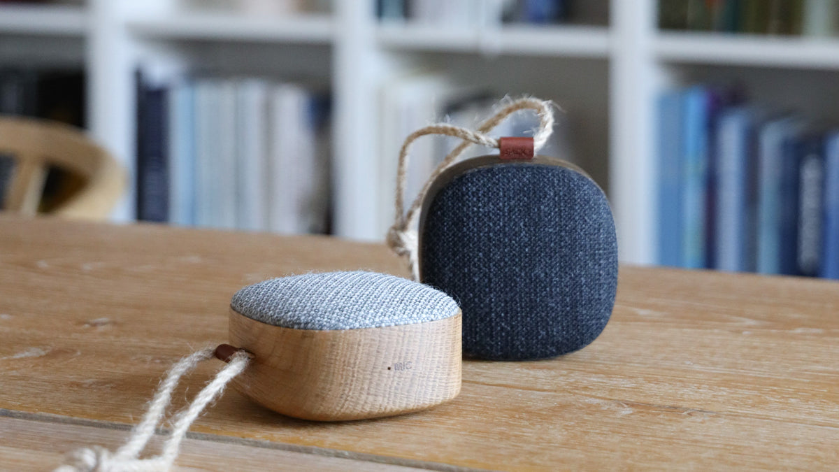 Go Wood - Genopladelig Bluetooth højtaler i træ