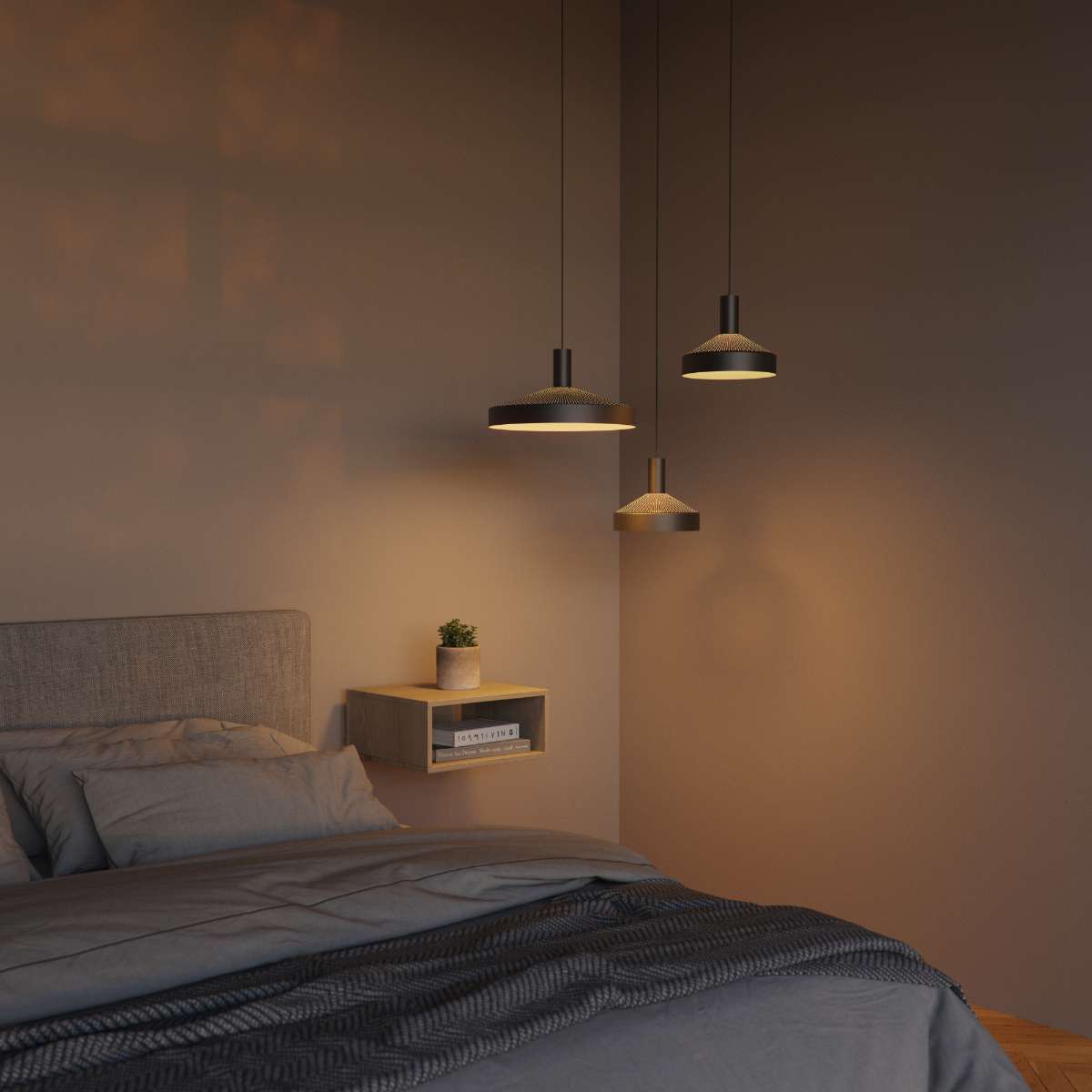 Dawn Pendant Ø40 | Dawn Pendant Ø40 - Black | SACKit