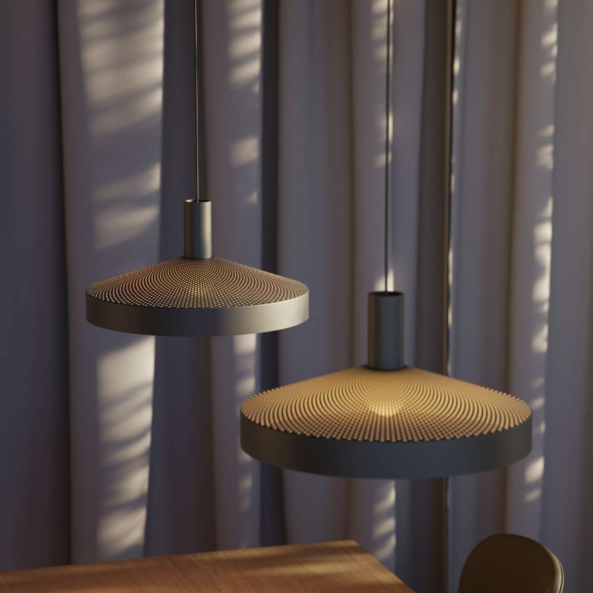 Dawn Pendant Ø40 | Dawn Pendant Ø40 - Black | SACKit